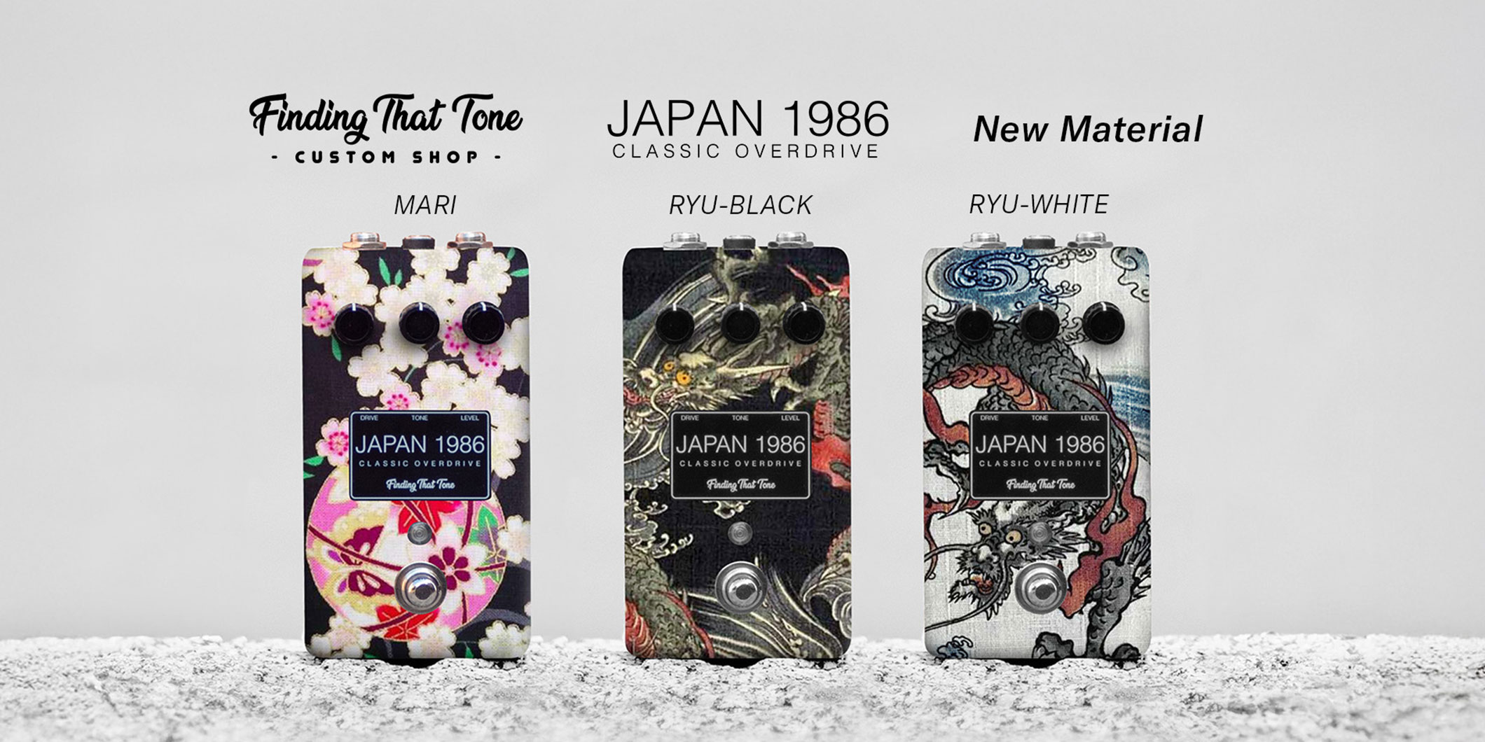 Finding That ToneのTS10トリビュート和柄オーバードライブ、“JAPAN