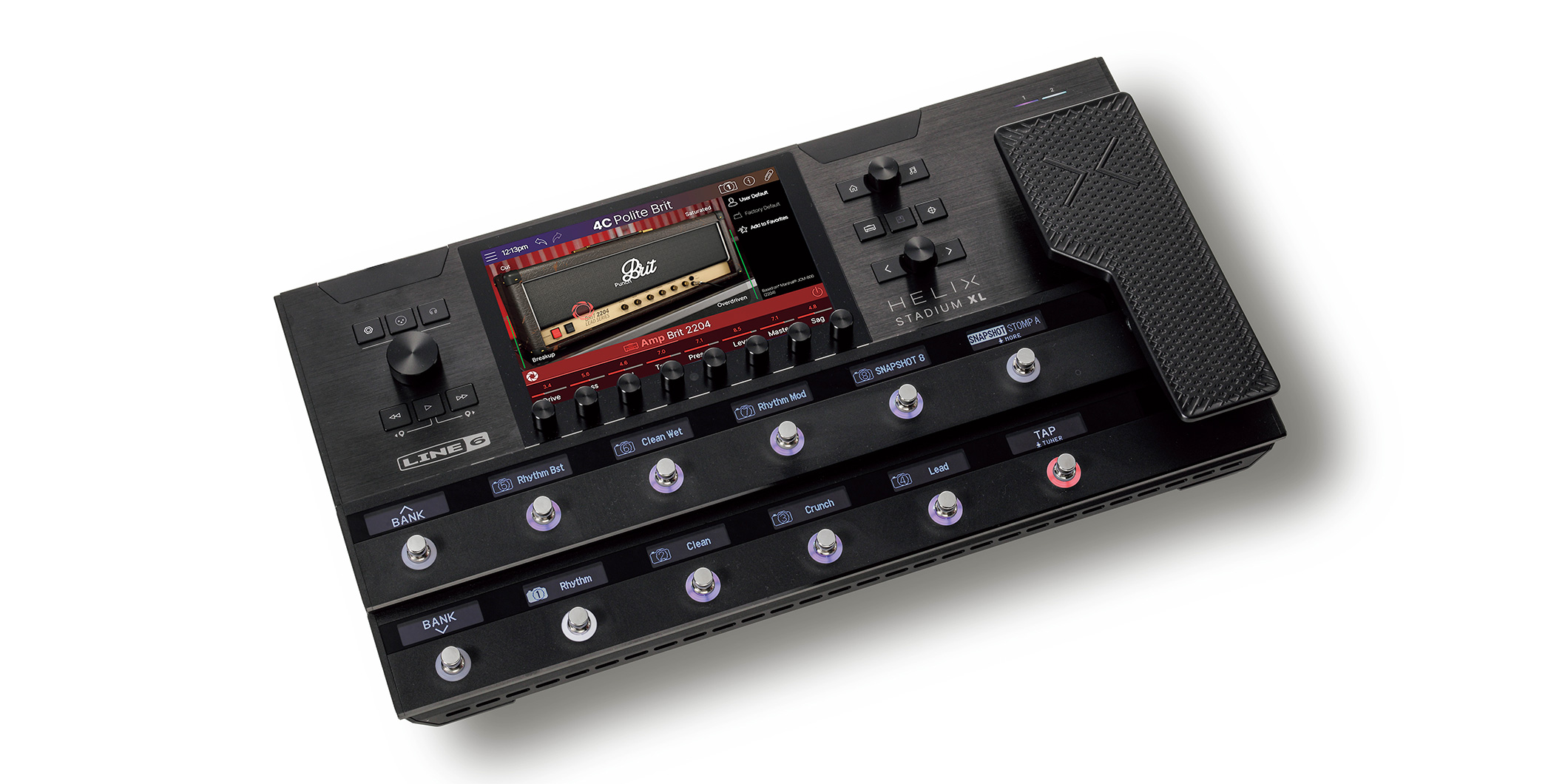 LINE 6／HELIX STADIUM XL FLOOR〜画期的なモデリング＆機能を新搭載