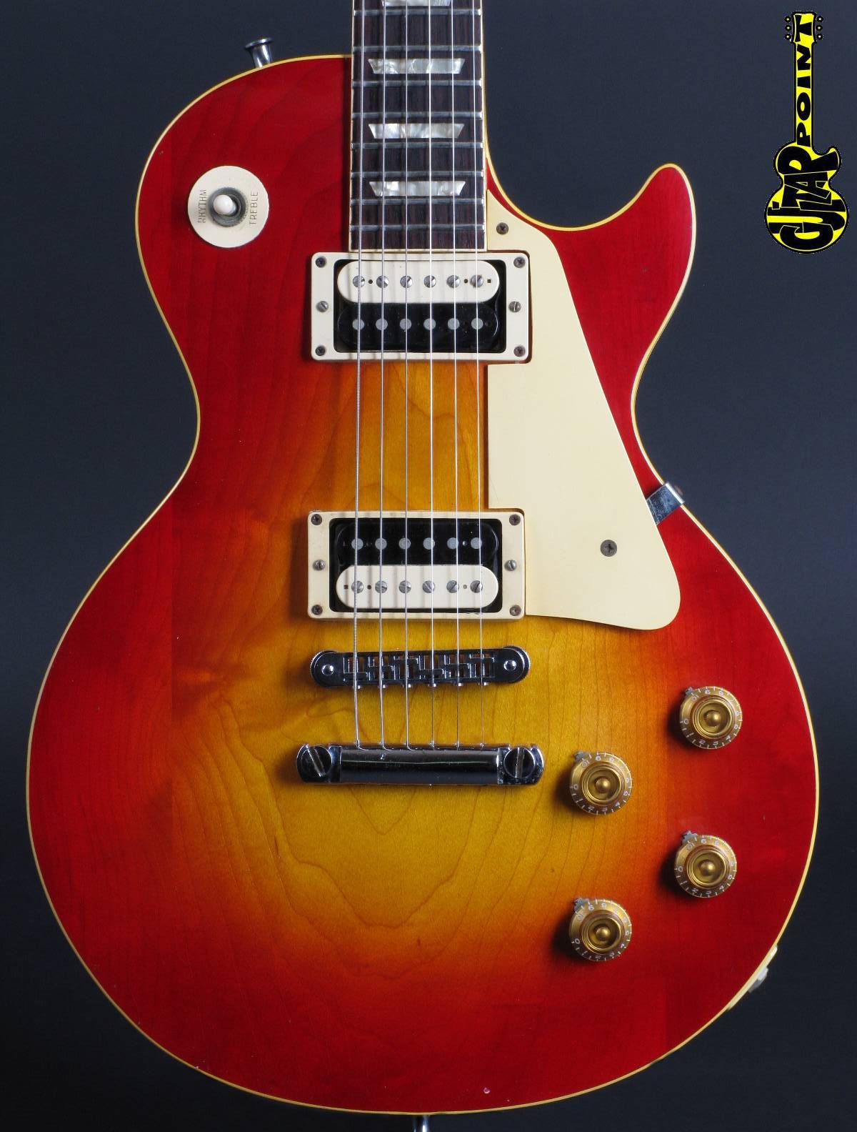1971 Gibson Les Paul Deluxe – Cherry Sunburst – GuitarPoint