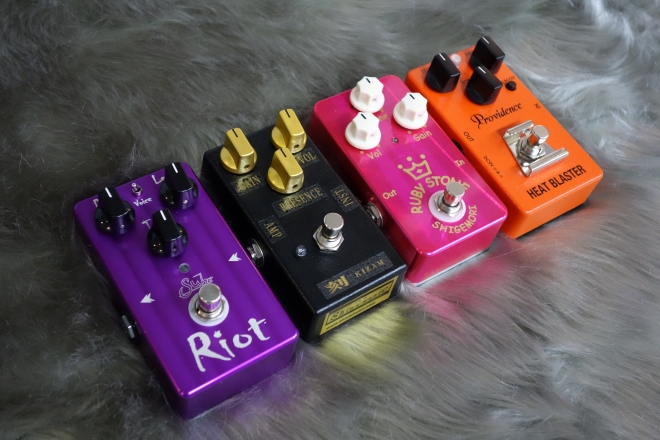 徹底検証】エフェクター徹底検証その2 ～ブティック系歪みエフェクター