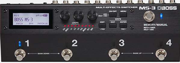 スイッチャー/マルチ】BOSS MS-3 変幻自在のスイッチャー 話題の製品を