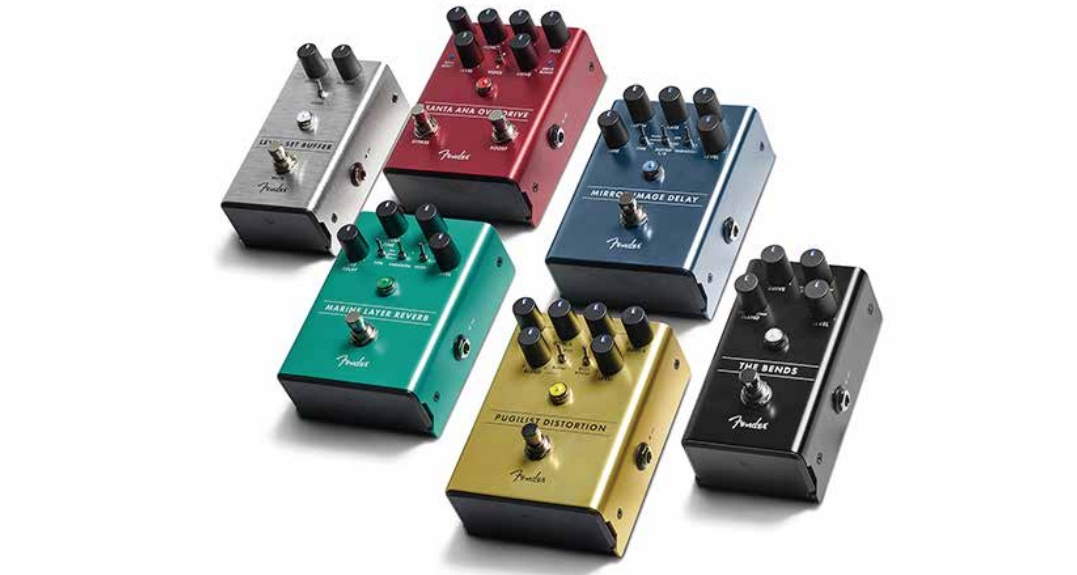 エフェクター】”Fender”がエフェクター市場に本格参入！気になる6機種