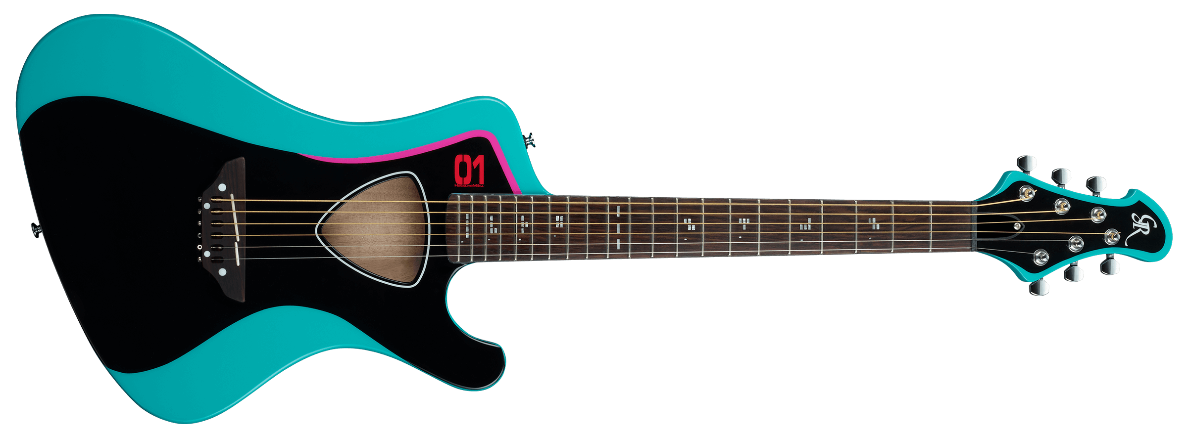 GrassRoots G-AC-Miku｜初音ミクモデルのアコースティックギターが登場