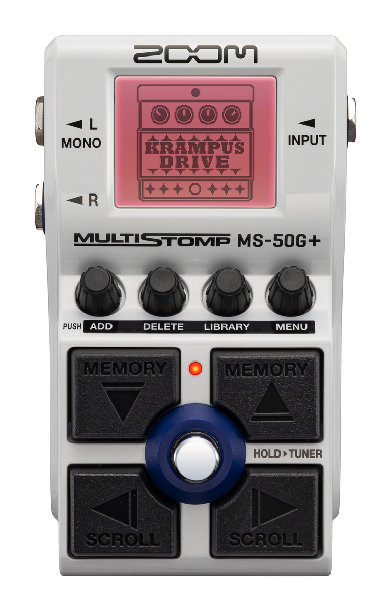 ZOOM MS-50G+ MultiStomp｜機能もサウンドもよりパワフルに進化し新