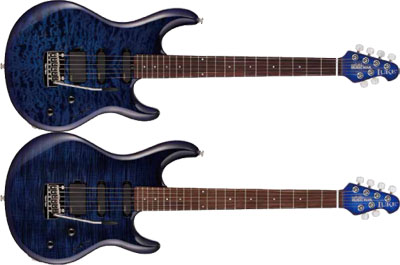 エレキギター】MUSIC MANより、Luke BFRにBlueberry Burstカラーが登場