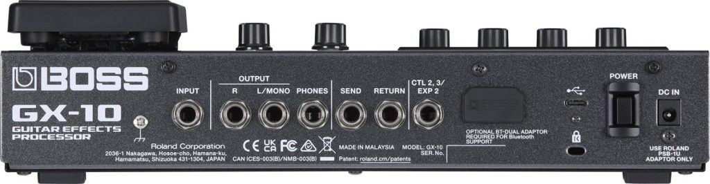 実機レビューあり】BOSS GX-10でギタリストの理想を具現化！魅力の