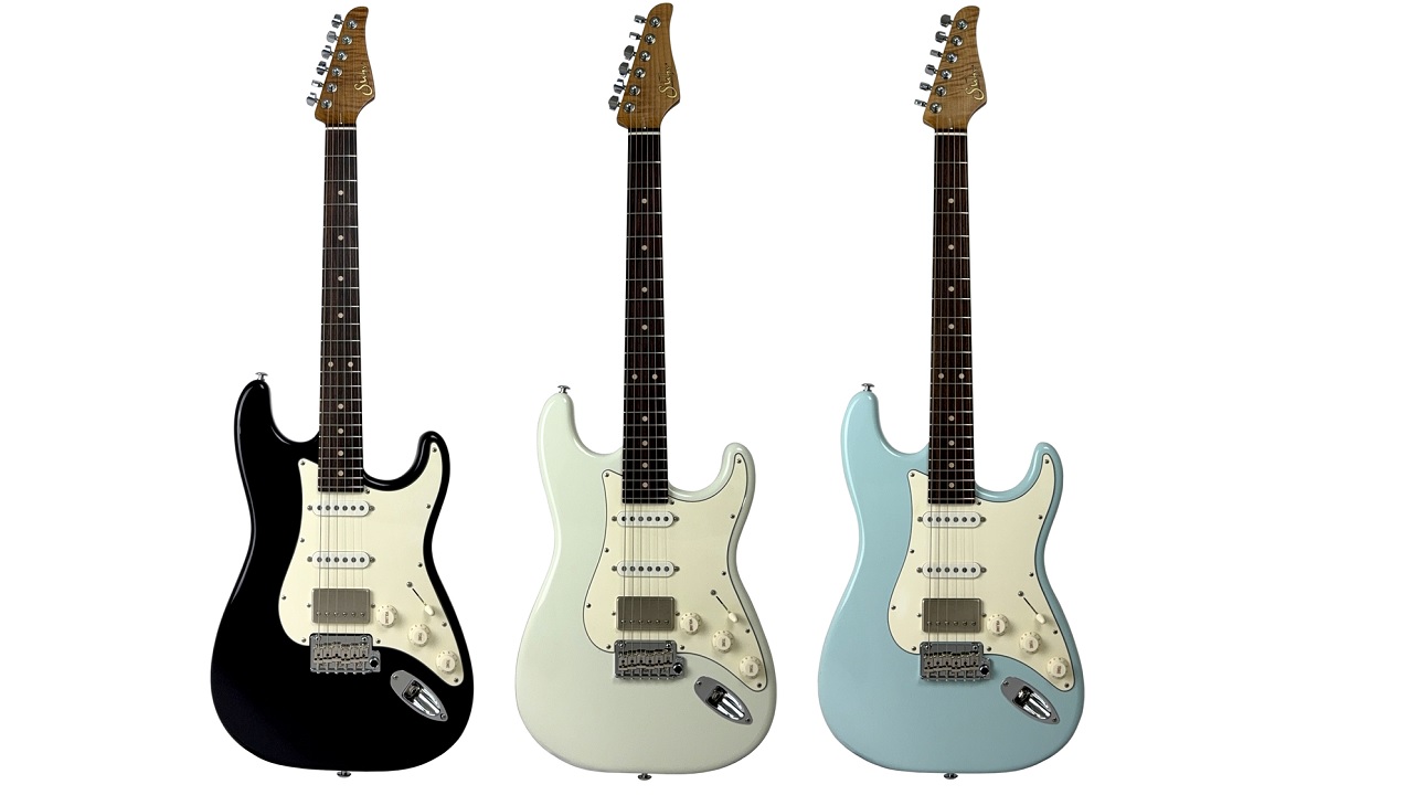 Suhr JE-Line “Classic S Antique Roasted Flame Maple”が新たな装いで