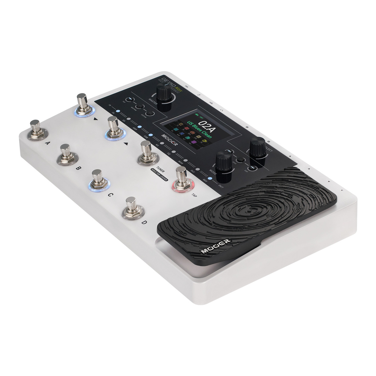 Mooer GE150 Max｜55種のアンプモデルを搭載した新世代マルチ