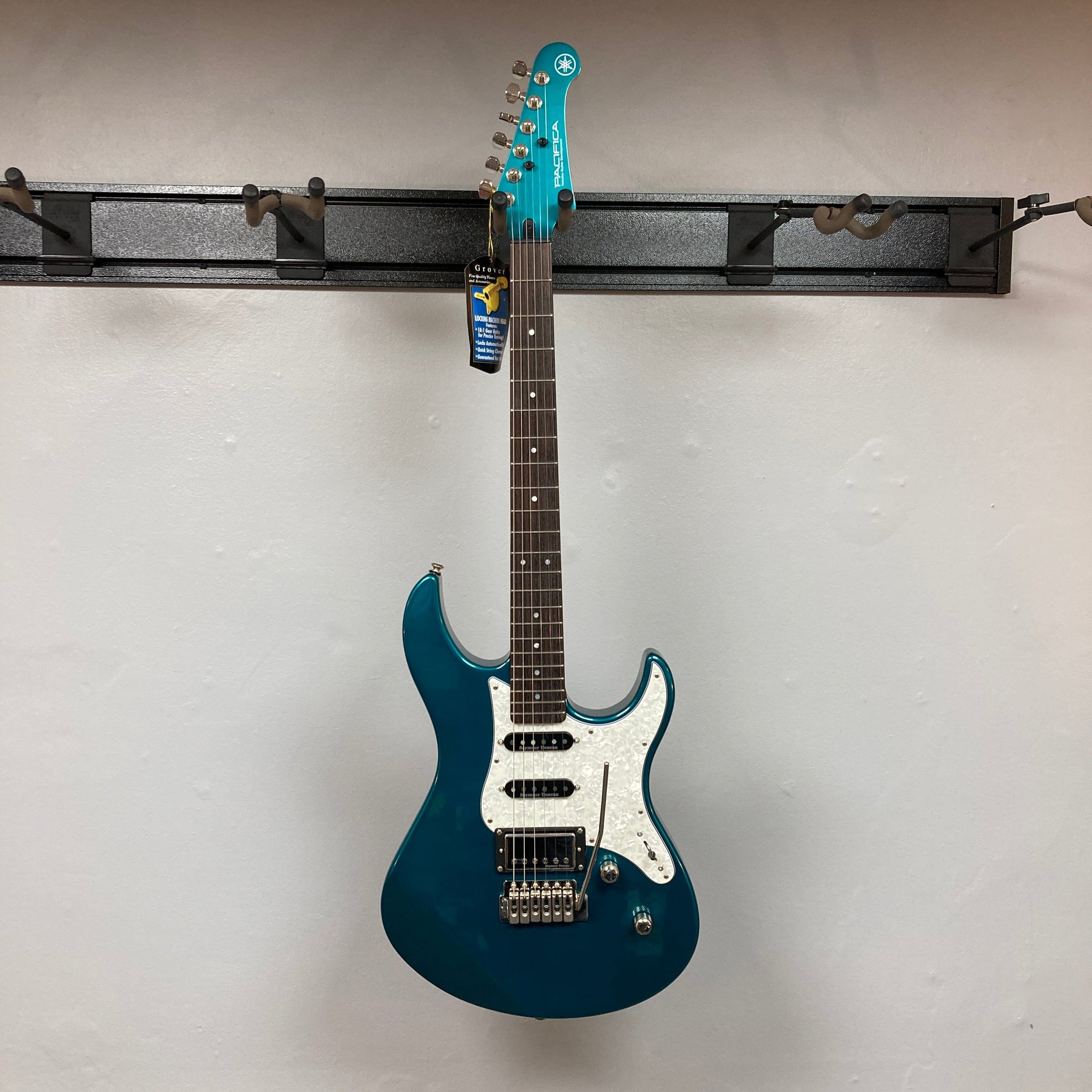 Yamaha Pacifica 612VIIX Electric Guitar Teal Green Review and Setup