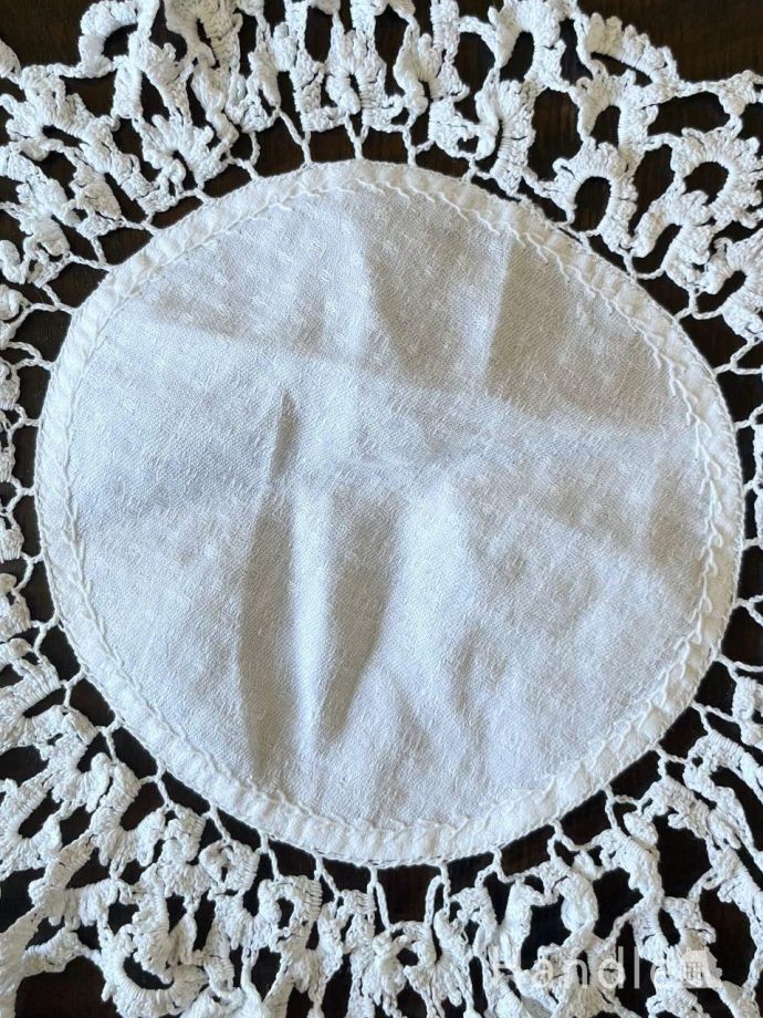 星の形が可愛いアンティーククロス、クロッシェレースのおしゃれな