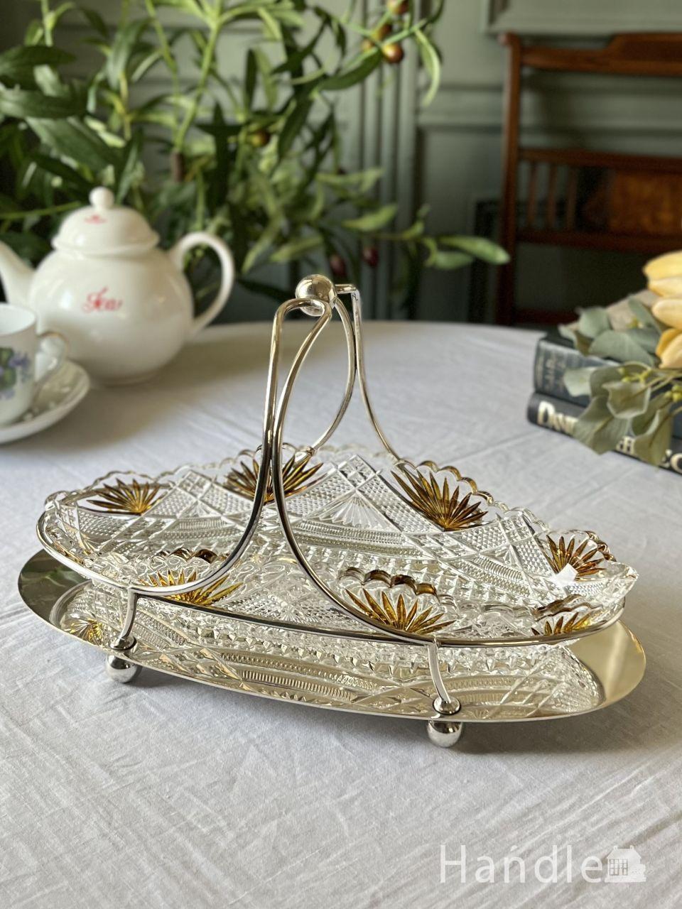 フランスのDigoin Sarregueminesのアンティークプレート、CIBON