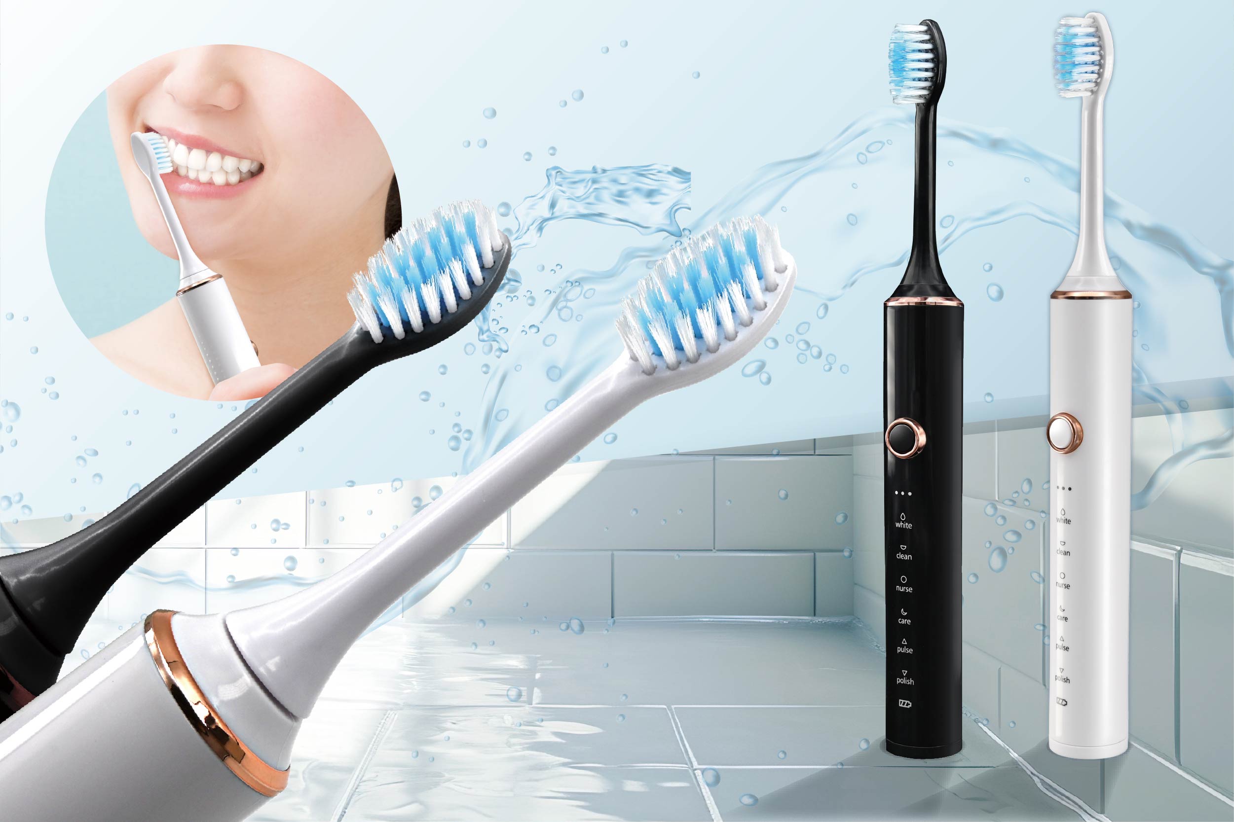 音波電動歯ブラシ ピュアブラシ | 株式会社ハック