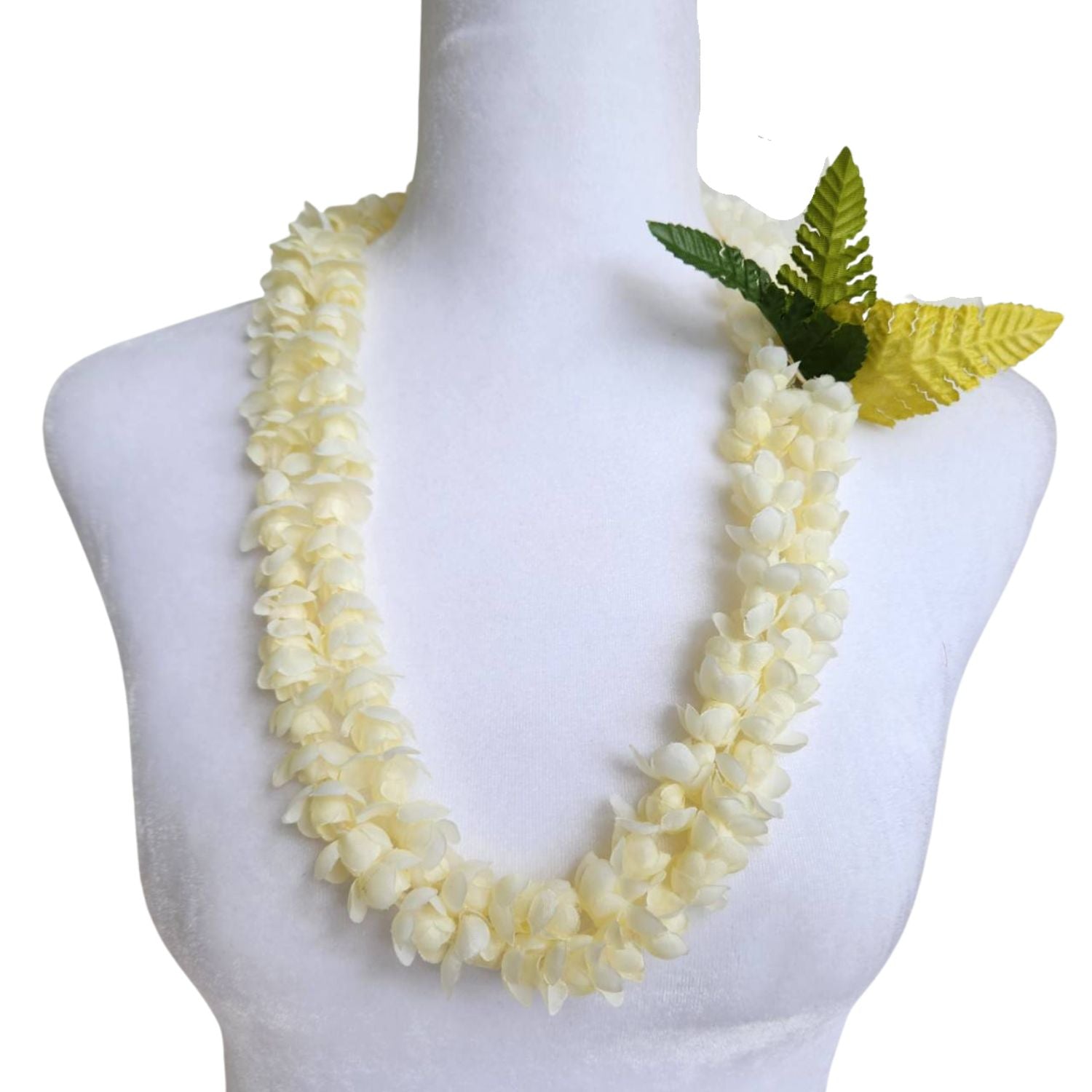 ハワイアン フラ用品フラワー レイ (ロング) 【 ピカケ シングル レイ