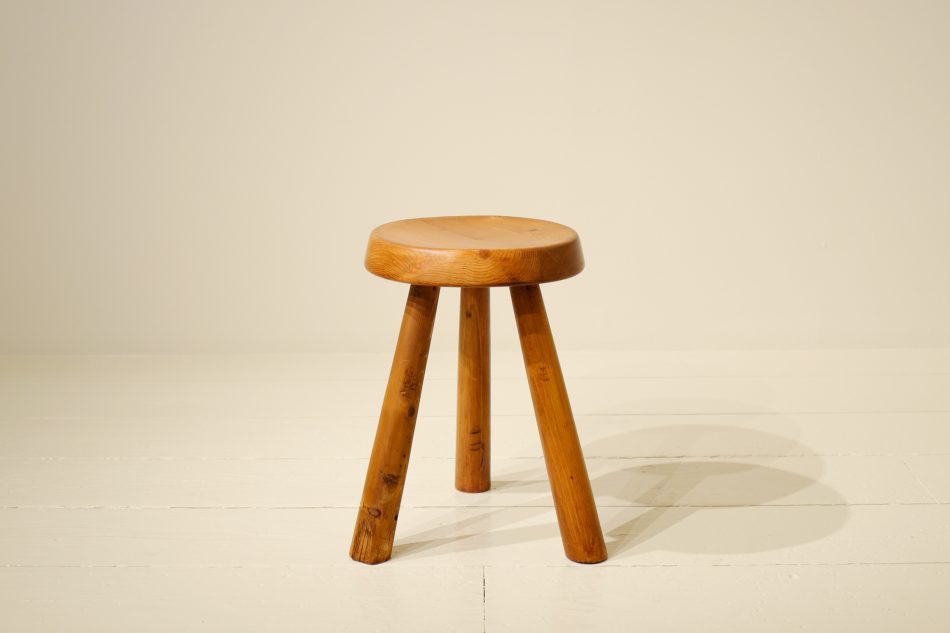 Charlotte Perriand / Les Arcs stool (B) - HARRYS ANTIQUE MARKET