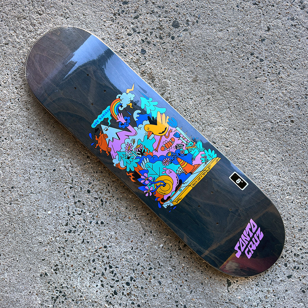 8.0in x 30.5in SKATE LIKE A GIRL SKATEBOARD DECK – ハスコ