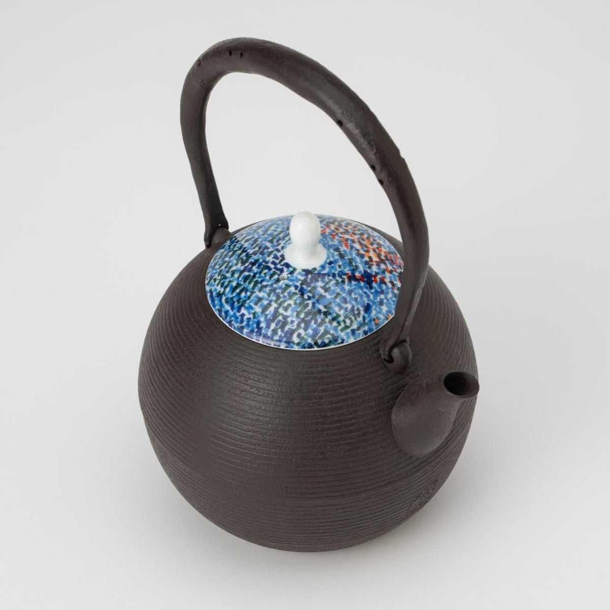 予約商品】[鈴木盛久工房×HERALBONY]南部鉄器「（無題）（青）」（小）