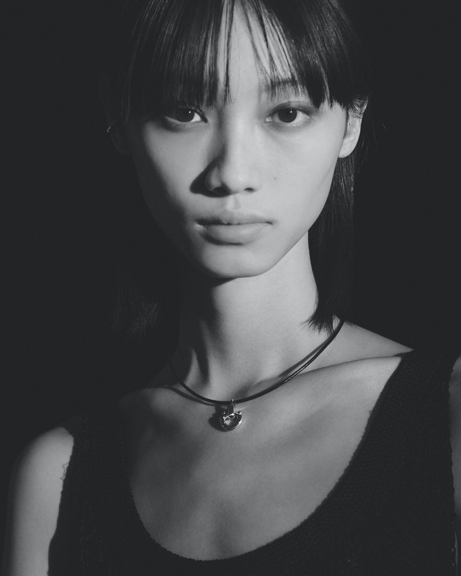 CETACEA LEATHER CHOKER NECKLACE – h'eres