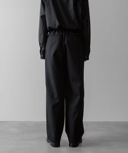 ssstein / シュタイン】EASY WIDE TROUSERS (2/72 WOOL GABARDINE