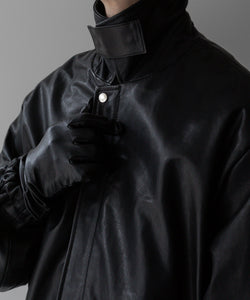 stein / シュタイン】LEATHER ZIP BLOUSON - BLACK | 公式通販サイト