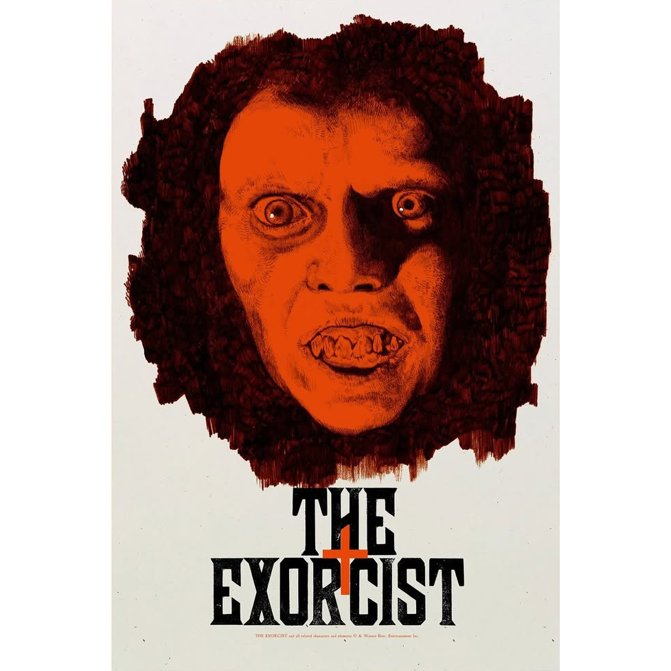 映画『エクソシスト』オルタナティブポスター｜ヒグチユウコ Higuchi
