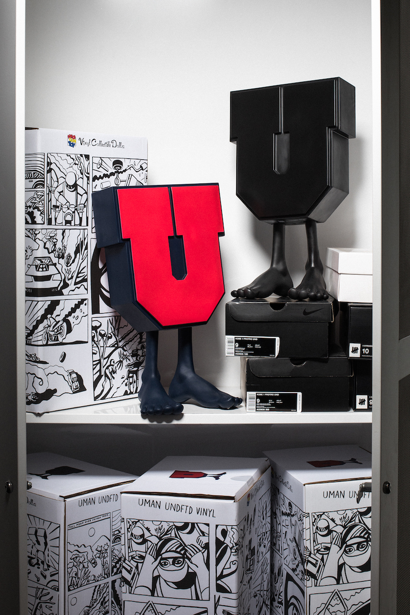 UNDEFEATEDがMEDICOMとのコラボレーションフィギュアを発売