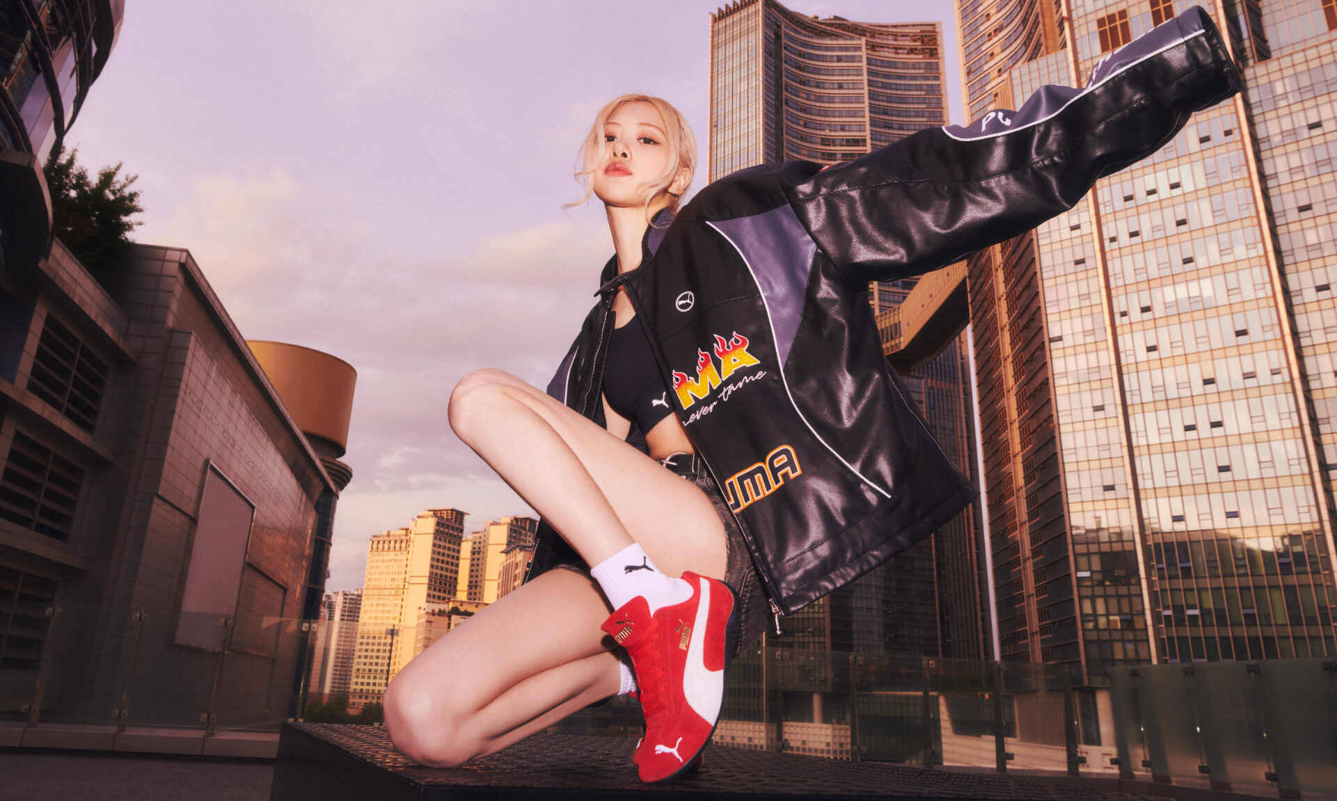 PUMA、BLACKPINK・ロゼ着用「SPEEDCAT OG」ビジュアル公開。新作