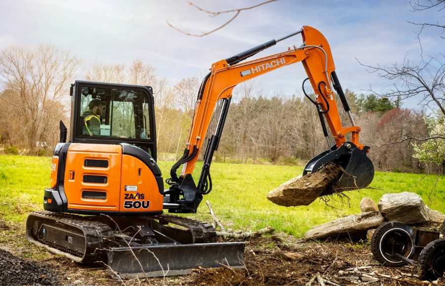 ZX50U-5N Compact Excavators - Hitachi Construction Machinery Americas