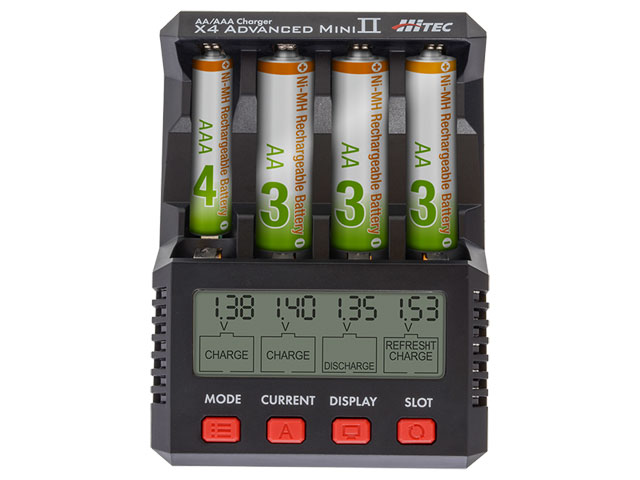 AA/AAA Charger X4 Advanced Mini Ⅱ［ AA/AAA チャージャー X4