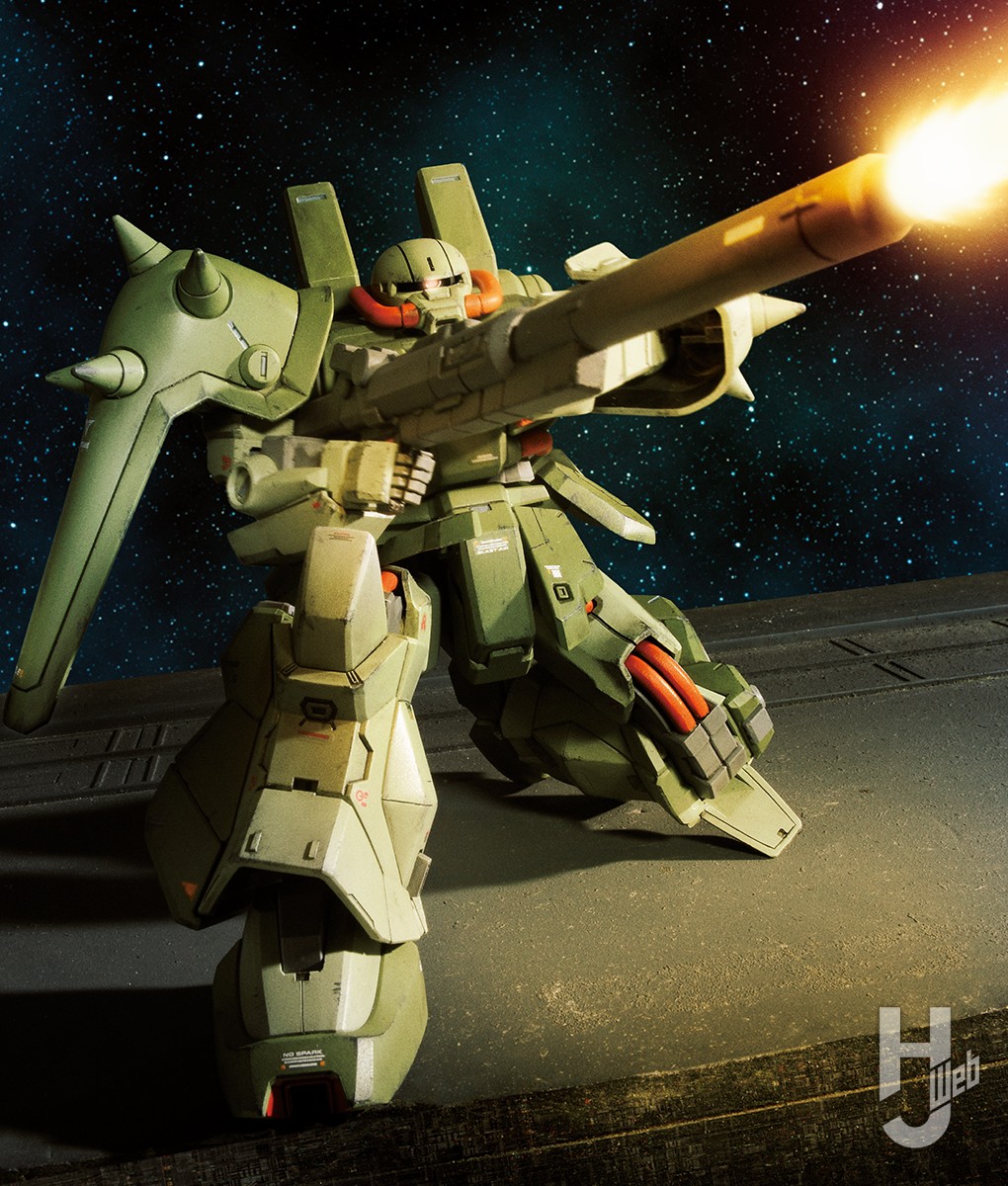 傑作キットの「A.O.Z REBOOT版ハイザック・カスタム」をディテール追加