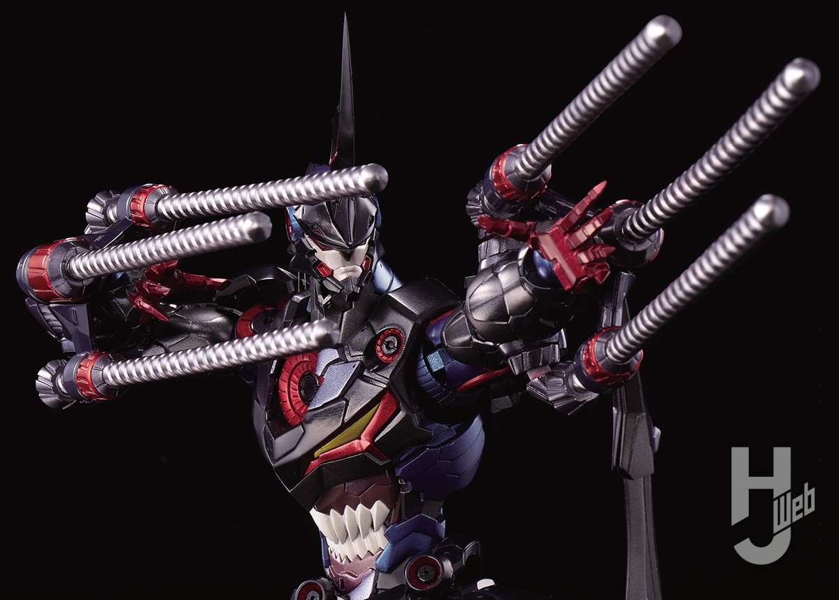 鉄機巧シリーズ最新作に漆黒のガンメン「ラゼンガン」が参戦！公式