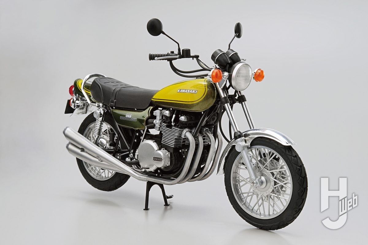 2026年6月新製品】青島文化教材社「1/12 カワサキ Z1 900 SUPER4 '73