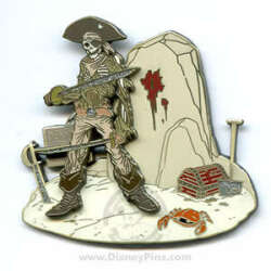 Pirates of the Caribbean - Legend of the Golden Pins - Skeleton