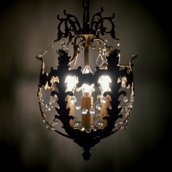 アメリカ製 アンティーク ガラス ランプ シェード | アンティーク