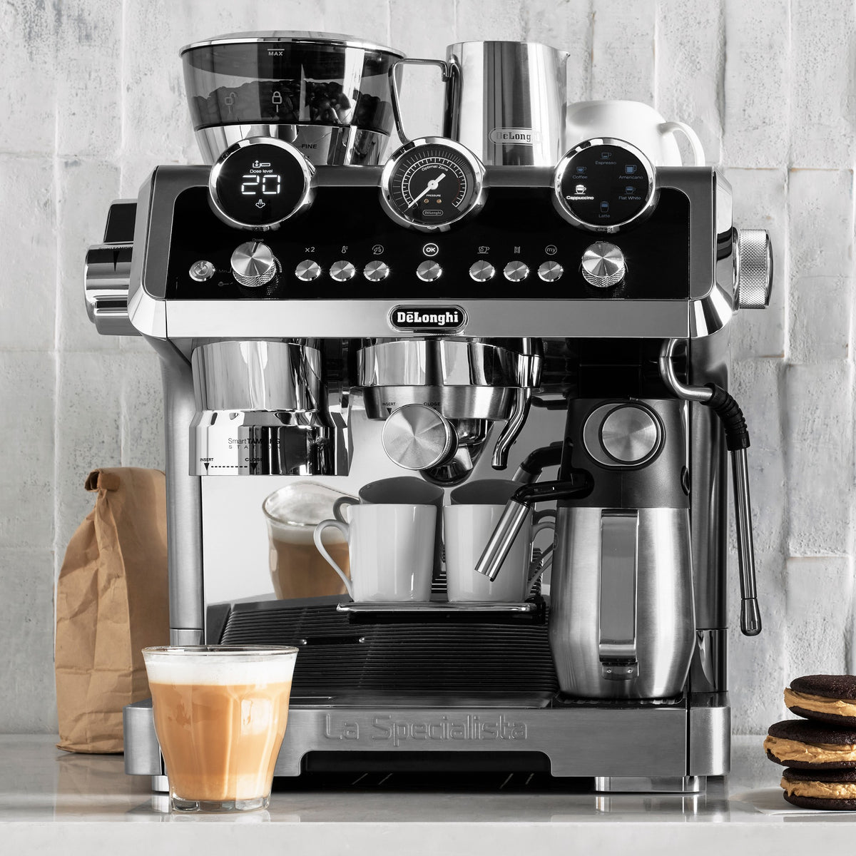 De'Longhi La Specialista Maestro Sensor Grinding, Milk Frothing Espres