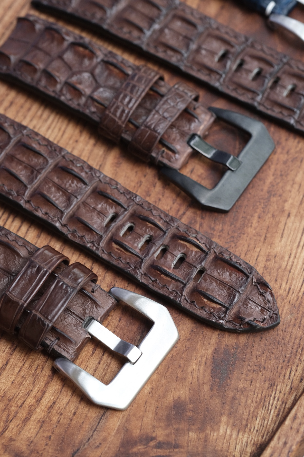 Brown Alligator Panerai Strap (Double Hornback) – Hoa Sa