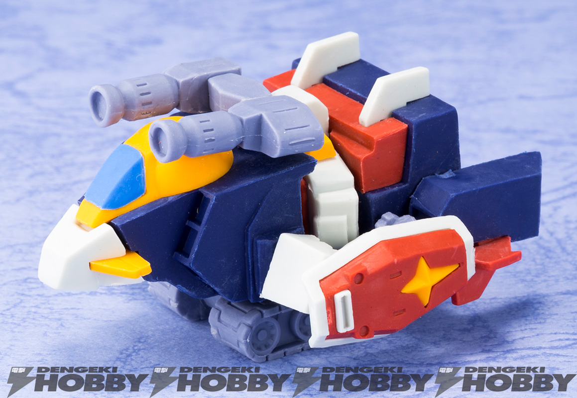 精緻な造形の“消しゴム”モデル！ ビルドモデル ガンダム 3、徹底