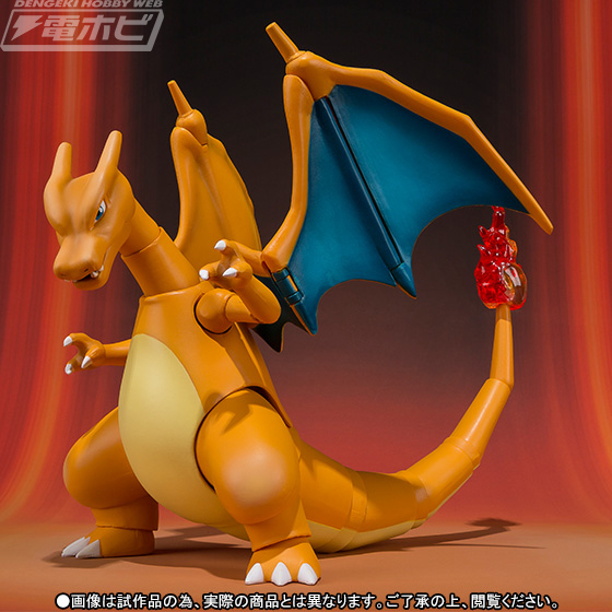 ポケモン』リザードンが新エフェクトを追加してS.H.Figuartsから再び
