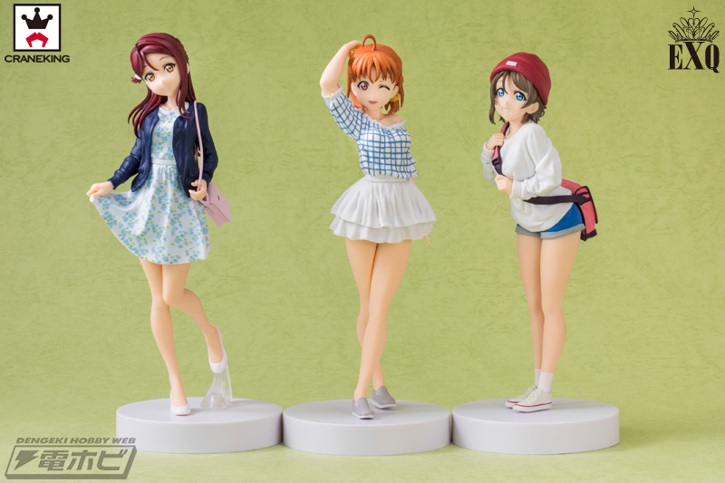 ラブライブ！サンシャイン!!』より、バンプレスト「EXQフィギュア」に