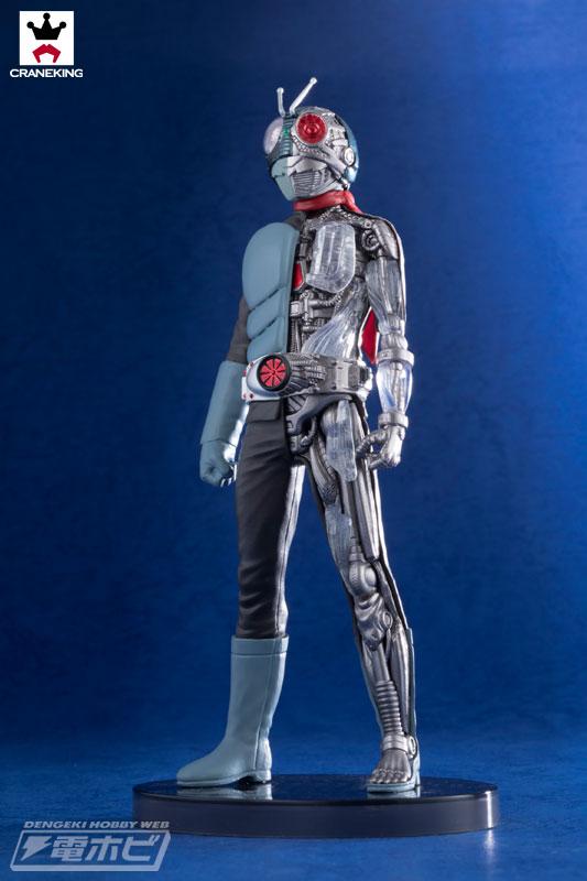 本郷猛は改造人間である！】バンプレストが「仮面ライダー1号」の半身