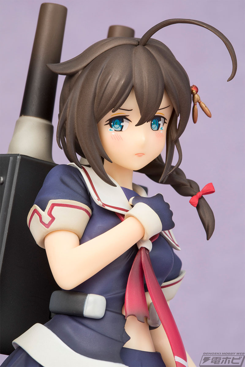 艦これ』2種類の表情が楽しめるブロッコリーの「時雨改二」フィギュア