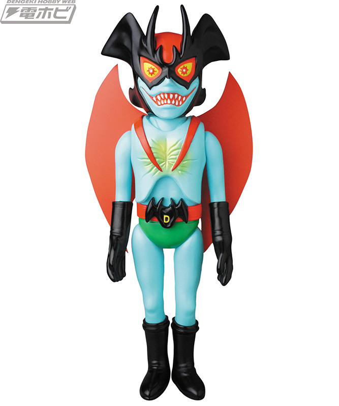 SHELTERBANKデザインの最新型デビルマンをビッグサイズソフビモデルで