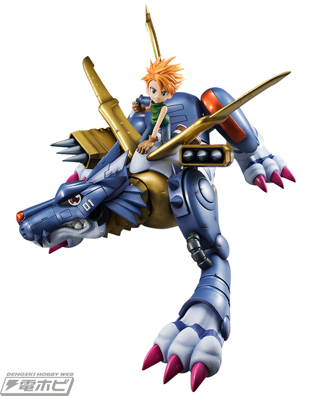 デジモン』ウォーグレイモン＆太一、メタルガルルモン＆ヤマト