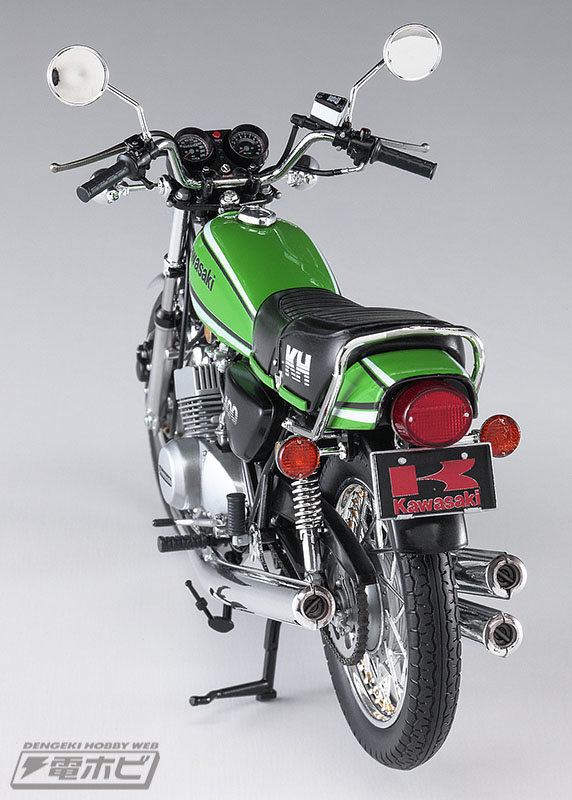 カワサキKHの最終仕様！KH400-A7が完全新金型でハセガワからリリース