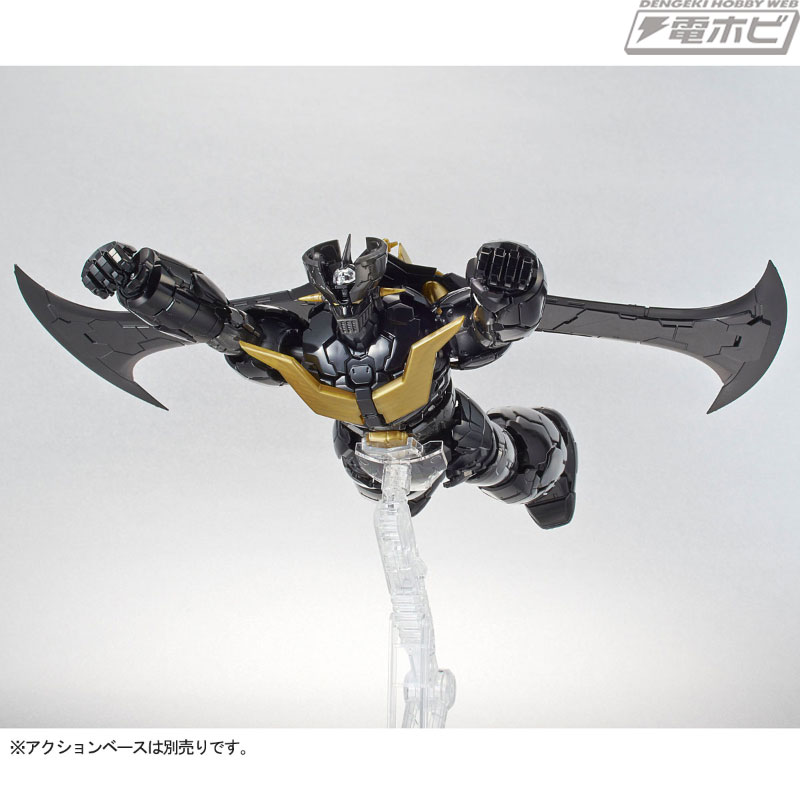 漆黒のボディを成形色で再現！プラモデル「HG マジンガーZ ブラックVer