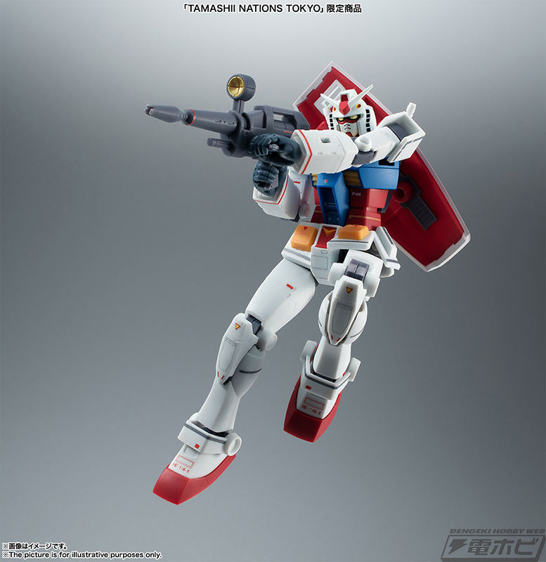 機動戦士ガンダム』ROBOT魂 RX-78-2 ガンダム、量産型ザクがTAMASHII