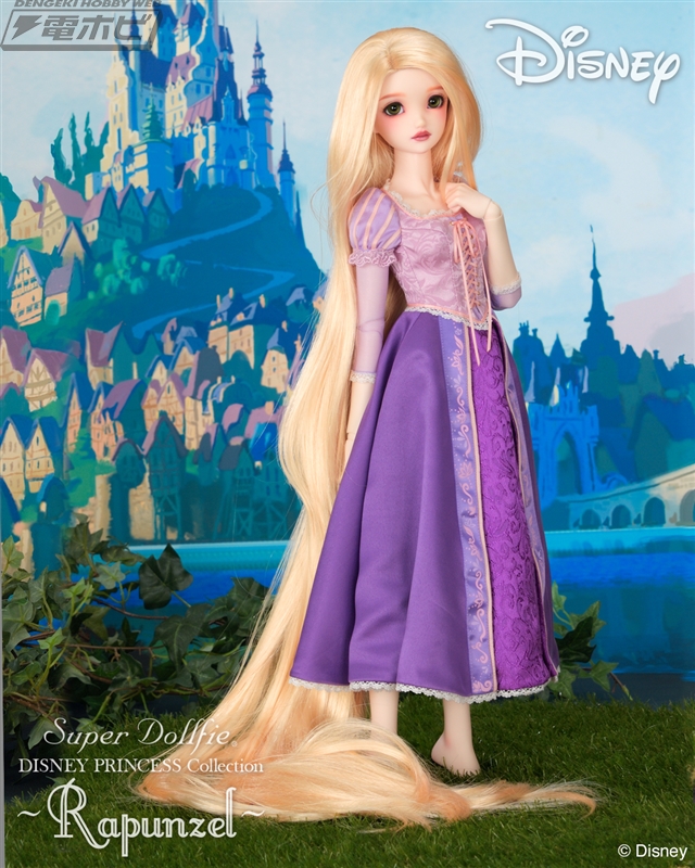 長い髪が美しい…！ディズニープリンセス・ラプンツェルが、人気ドール
