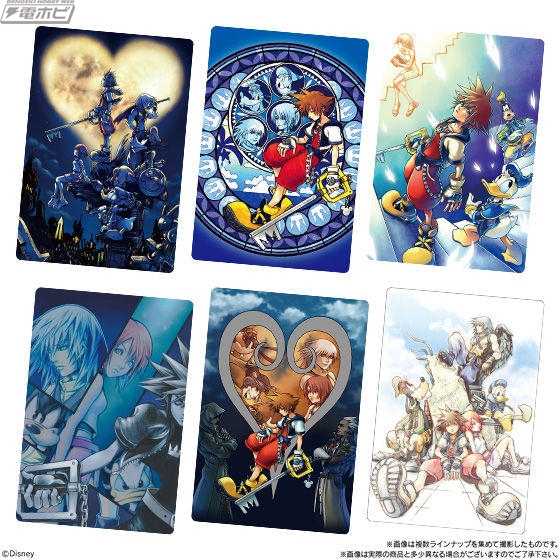 キングダムハーツ』のカード付きウエハースが12月30日に発売