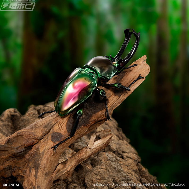 光沢感を徹底再現したプラチナコガネが「いきもの大図鑑アドバンス」で