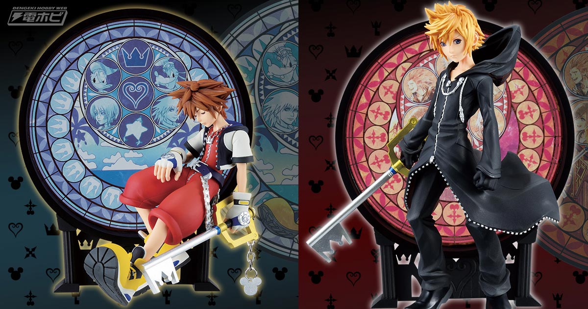 ソラの精神世界を描いたスタチューが当たる！「一番くじ KINGDOM