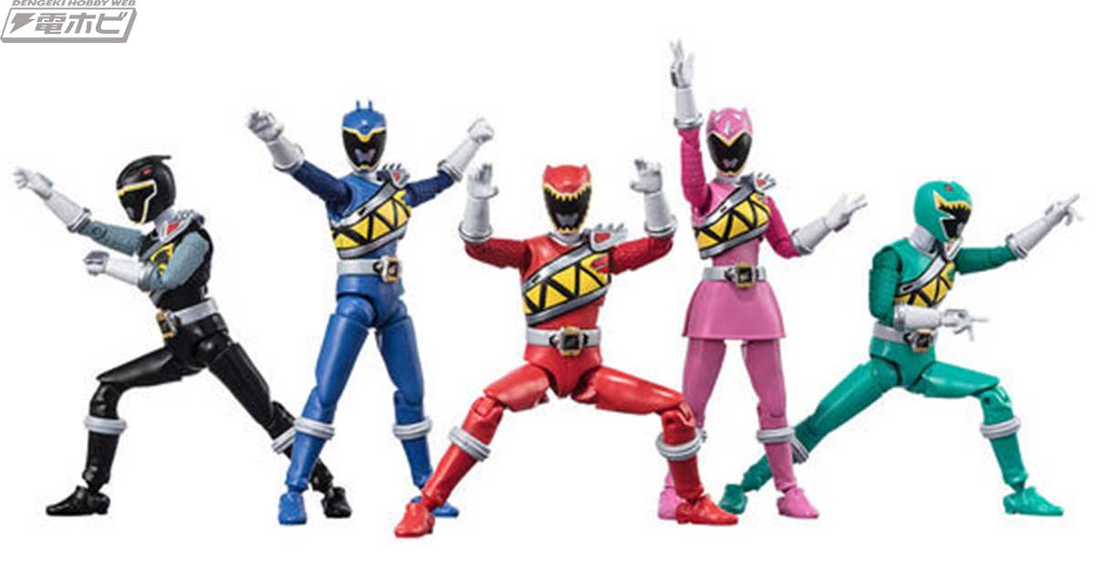 獣電戦隊キョウリュウジャー』が食玩可動フィギュア「SHODO SUPER」に